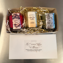 Load image into Gallery viewer, Winter Glow Collection – Luxe Candle Trio Gift Set