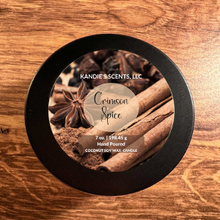 Load image into Gallery viewer, Crimson Spice Candle Tin