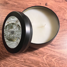 Load image into Gallery viewer, Frosted Forest Candle Tin