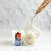 Load image into Gallery viewer, Toasted Pumpkin Spice candle jar with pumpkin and cinnamon scent