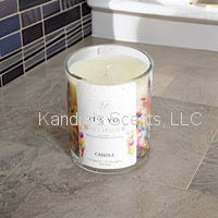 Load image into Gallery viewer, Soy wax birthday cake candle with vanilla, sugar, and bakery notes