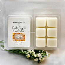 Load image into Gallery viewer, Flameless wax melts with sweet pumpkin, vanilla, and marshmallow aroma