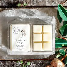 Load image into Gallery viewer, Lavender & Sage soy wax melts with herbal lavender and sage scent