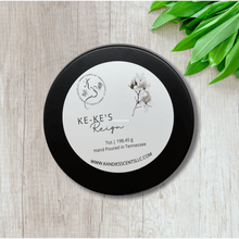 Load image into Gallery viewer, Luxury portable soy wax candle with French lavender and Egyptian amber