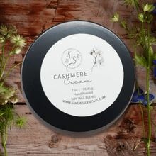 Load image into Gallery viewer, Hand-poured candle with cozy and elegant fragrance in matte tin