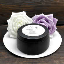 Load image into Gallery viewer, Portable soy wax candle with airy floral, ozone, and cotton notes