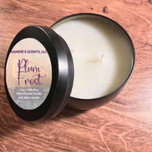 Load image into Gallery viewer, Plum Frost Candle Tin
