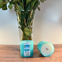 Load image into Gallery viewer, Ocean-inspired coconut soy candle with sea air and driftwood
