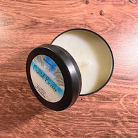 Load image into Gallery viewer, Portable coastal-scented candle for travel or small spaces
