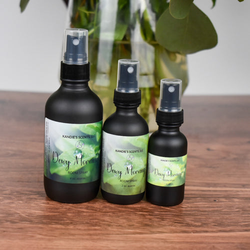 1 oz to 4 oz room spray for clean morning vibes