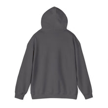Load image into Gallery viewer, Dark gray hoodie on a white background
