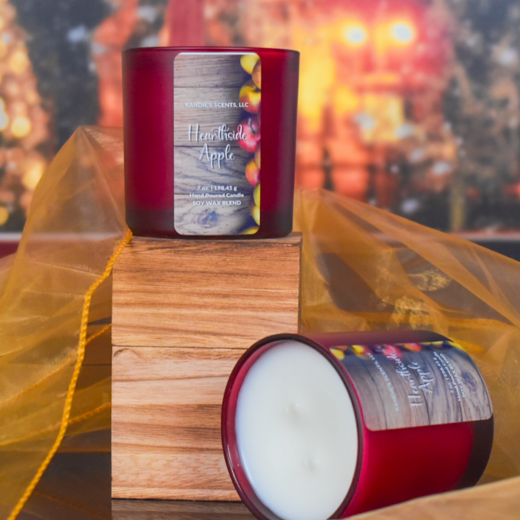Hearthside Apple Candle