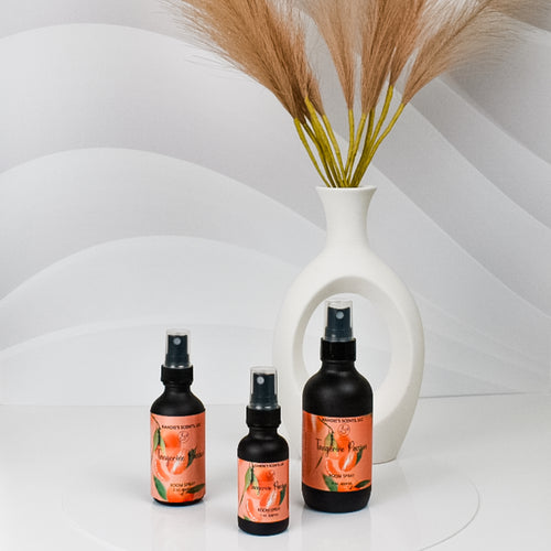 Tangerine Passion room sprays with fruity tropical scent