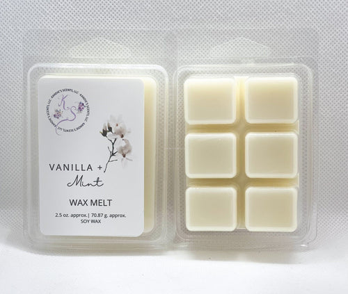 Wax Tarts - Vanilla + Mint Wax Melt