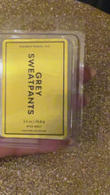 Load and play video in Gallery viewer, Grey Sweatpants Wax Melt
